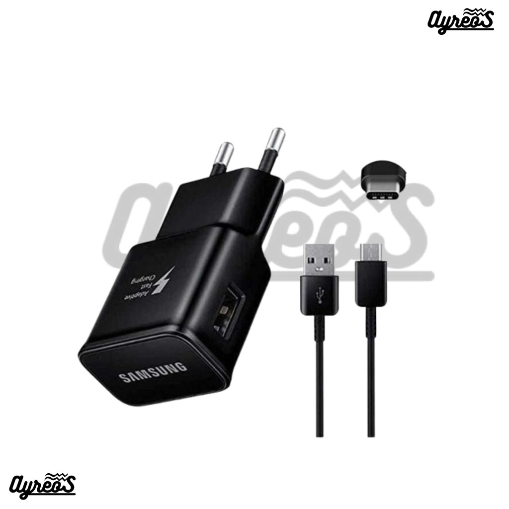 Charger Samsung Fast Charging Type C Original 100% Casan Carjer Cas Hp A12 A03s A21 A22 A23 A31 Ori