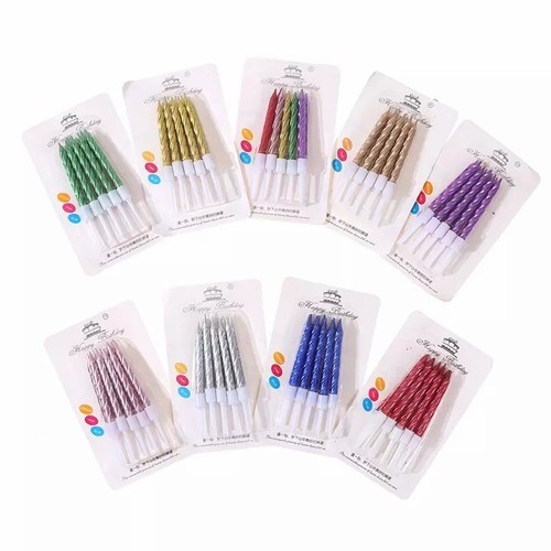 LILIN ULIR SPIRAL Ulang Tahun Pernak Pernik Perlengkapan Pesta MURAH goodiebag ultah anak murah