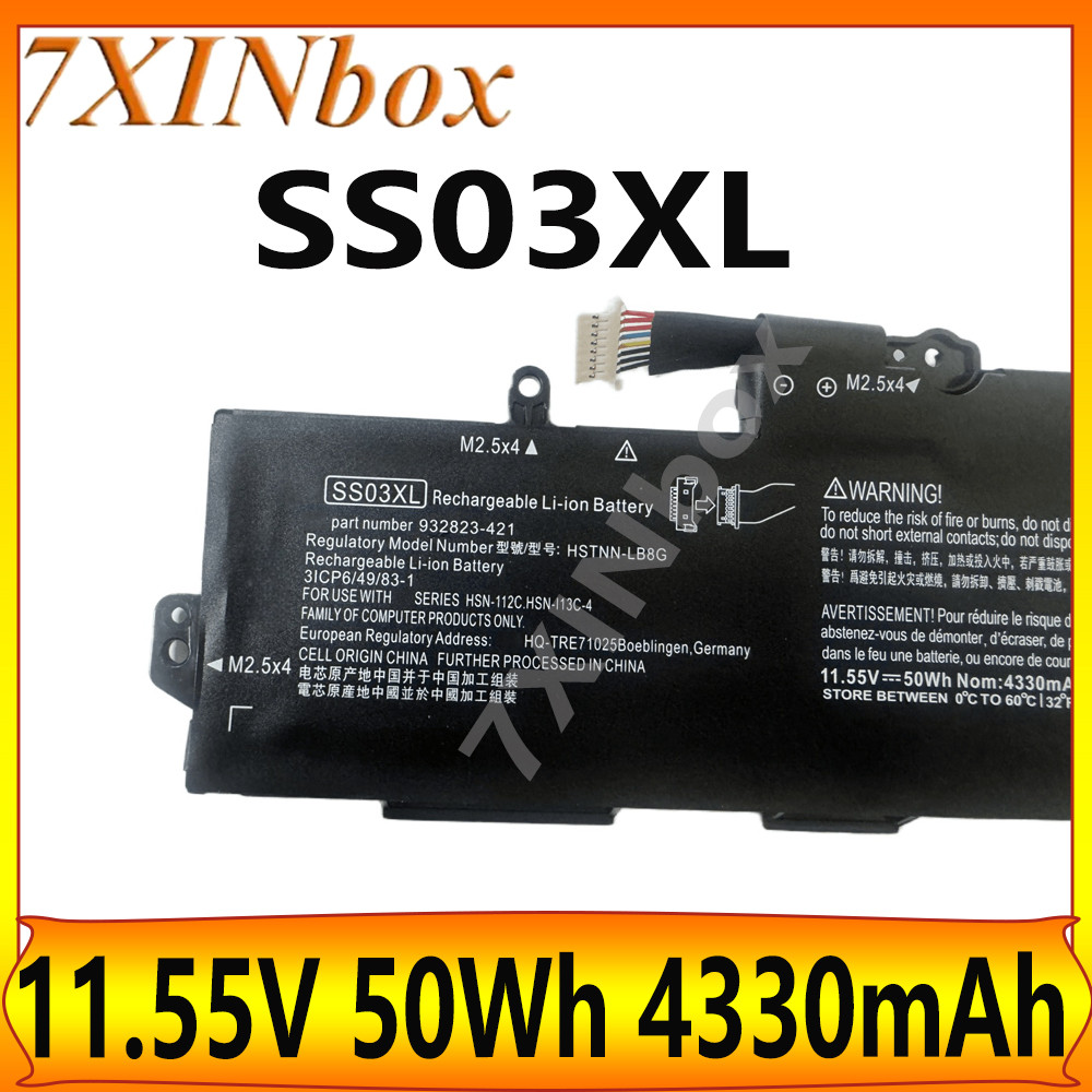 7XINbox 11.55V 50Wh 4330mAh SS03XL SS03 933321-855 HSTNN-LB8G Laptop Battery For HP 730 735 740 745 