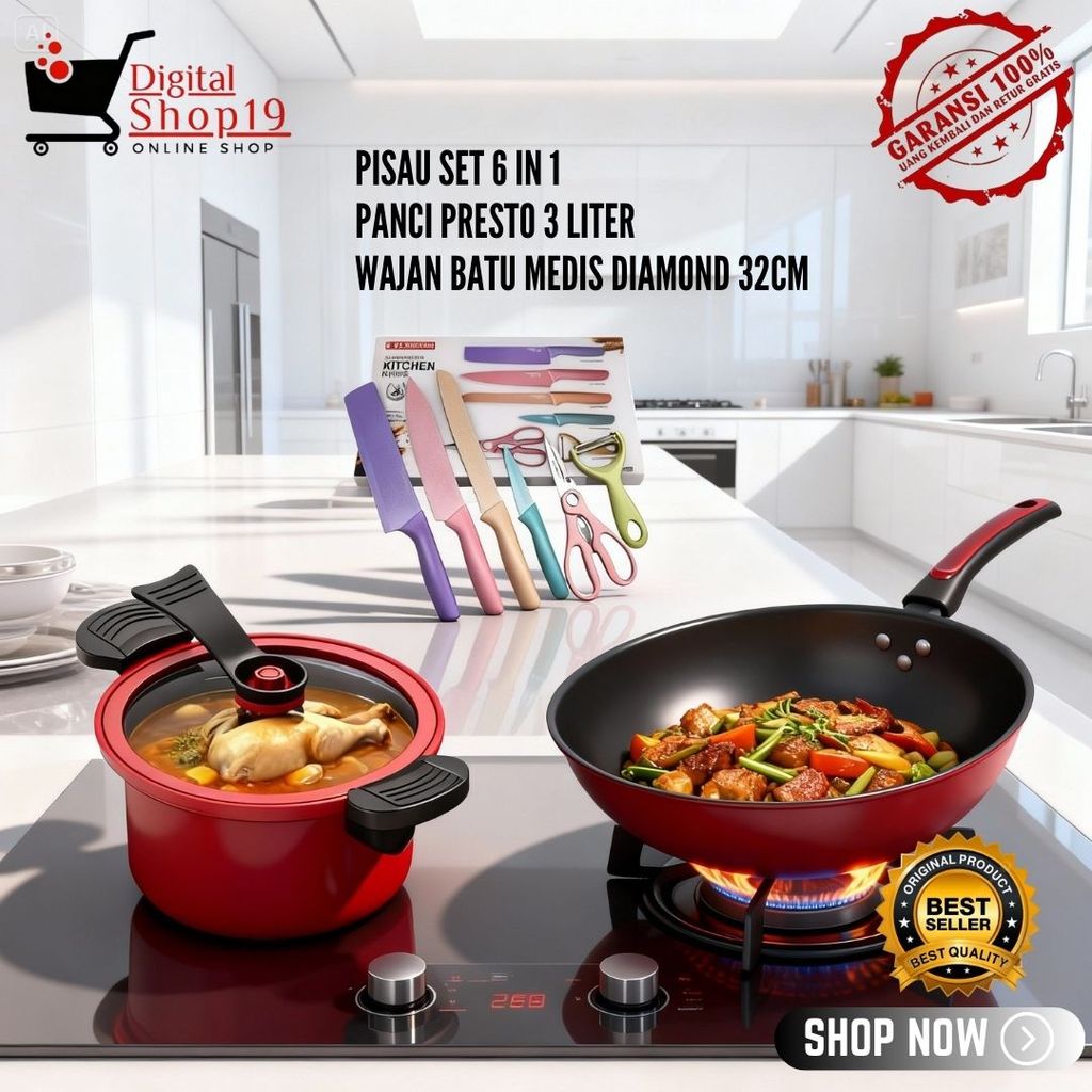 [TOKO MAMA GIGI X DS.ID] BELI LOKAL PAKET HAMPERS CERIA 8IN1 MAMA GIGI (PANCI PRESTO,WAJAN ANTI LENG