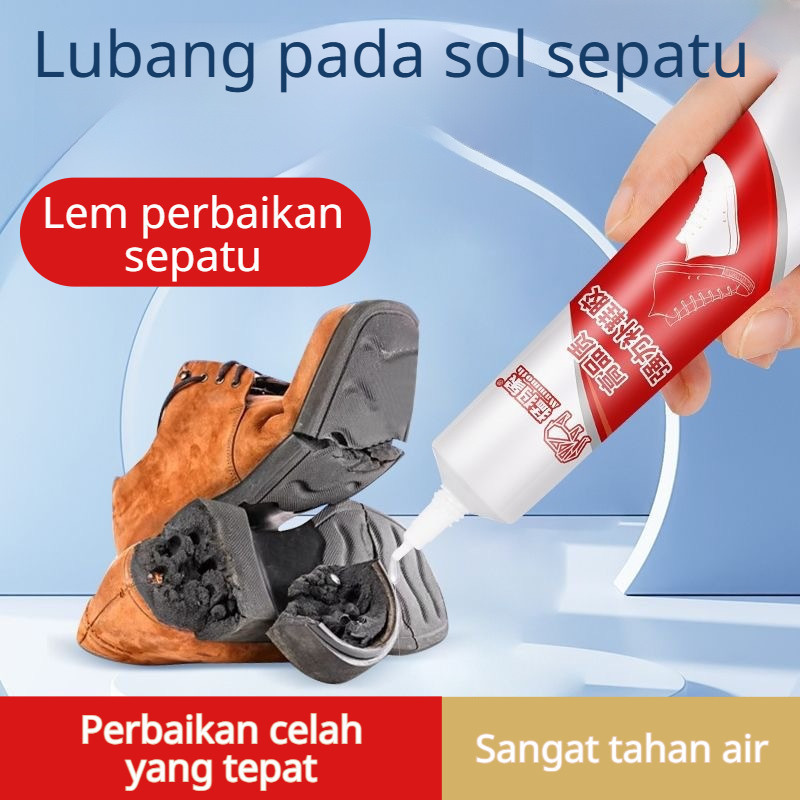 Cepat Kering & Perekat Super Kuat  Lem Sepatu Tembus Pandang Fleksibel Tahan Lama Untuk Sneakers/Sep