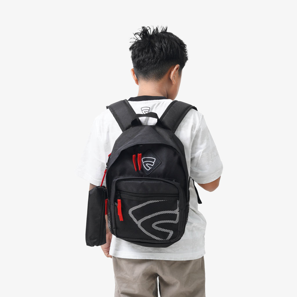 TAS PUNGGUNG RANSEL BACKPACK ANAK ANAK CASUAL SIMPLE HITAM FRIDAY KILLER | OG BACKPACK KIDS BLACK