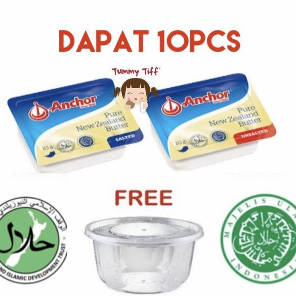 Anchor Unsalted Butter Mini 10UB 10g Unsalted Butter MPASI / elle vire - BELCUBE