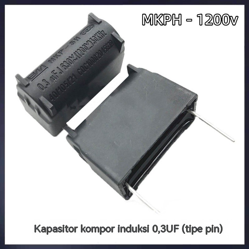 Capacitor kompor elektromagnetik vertikal 3uf kapasitor 1200V50KH kapasitor 0 kontainer MKPH630