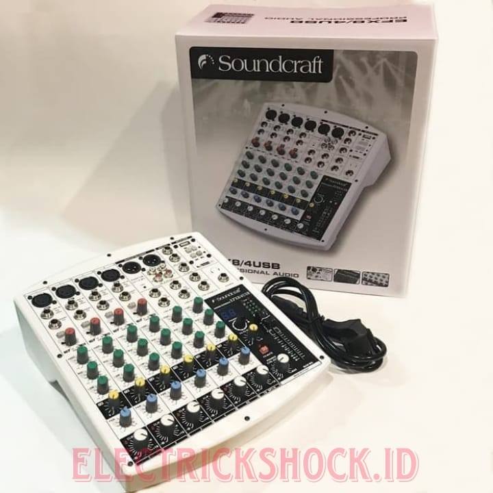 Mixer Soundcraft EFX8/4USB EFX 8 4 USB EFX 8/4 USB 8 channel