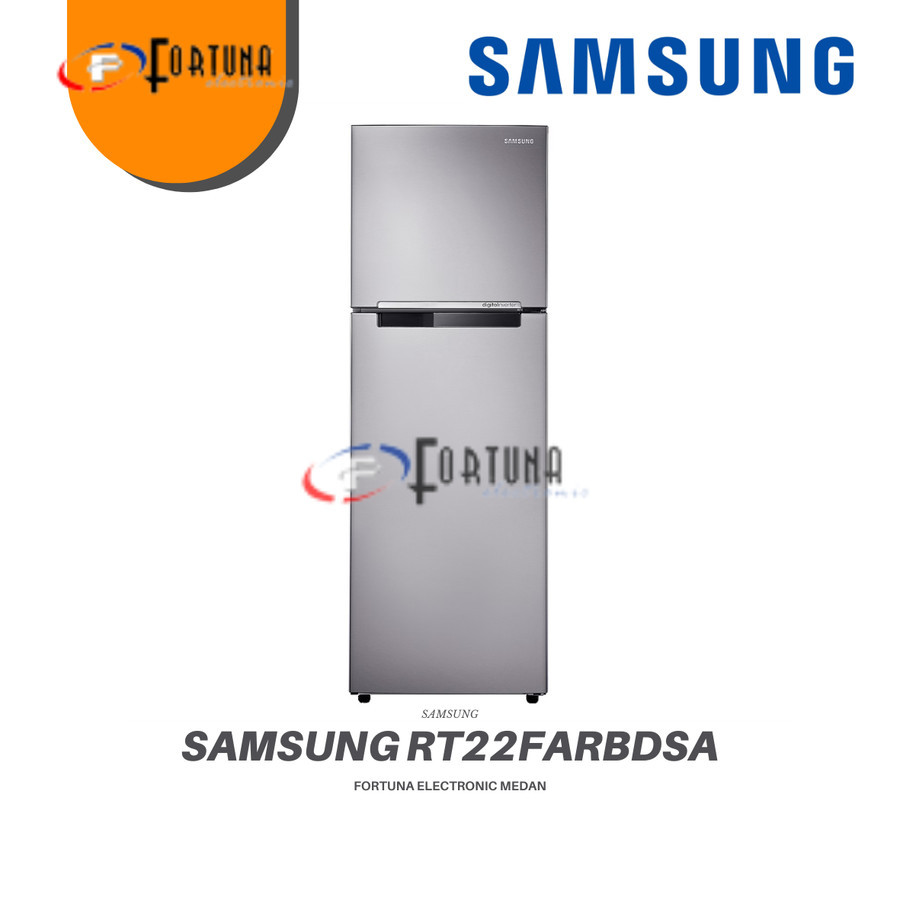 KULKAS SAMSUNG RT22FARBDSA KULKAS 2 PINTU INVERTER 236 L  || MEDAN FREE ONGKIR