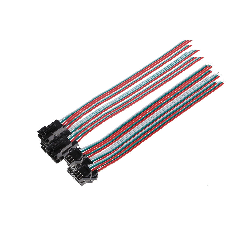 Konektor JST SM 3Pin 15cm Kabel Male Female Plug Untuk Lampu Strip LED WS2812B WS2812 WS2811 Penghub