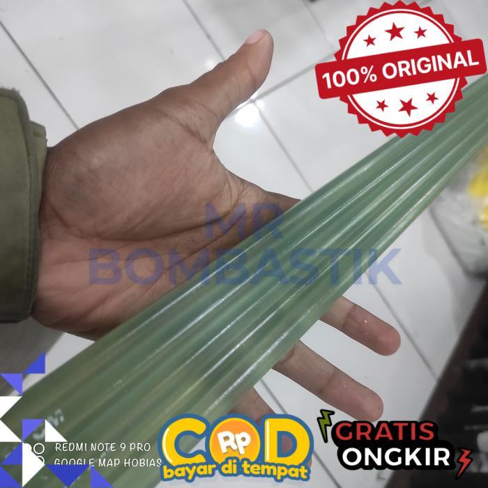 fiber kaku... fiber bening FISH bahan joran pancing sidat 100. 110. 120. 130. 140. 150 - 100 -bomb