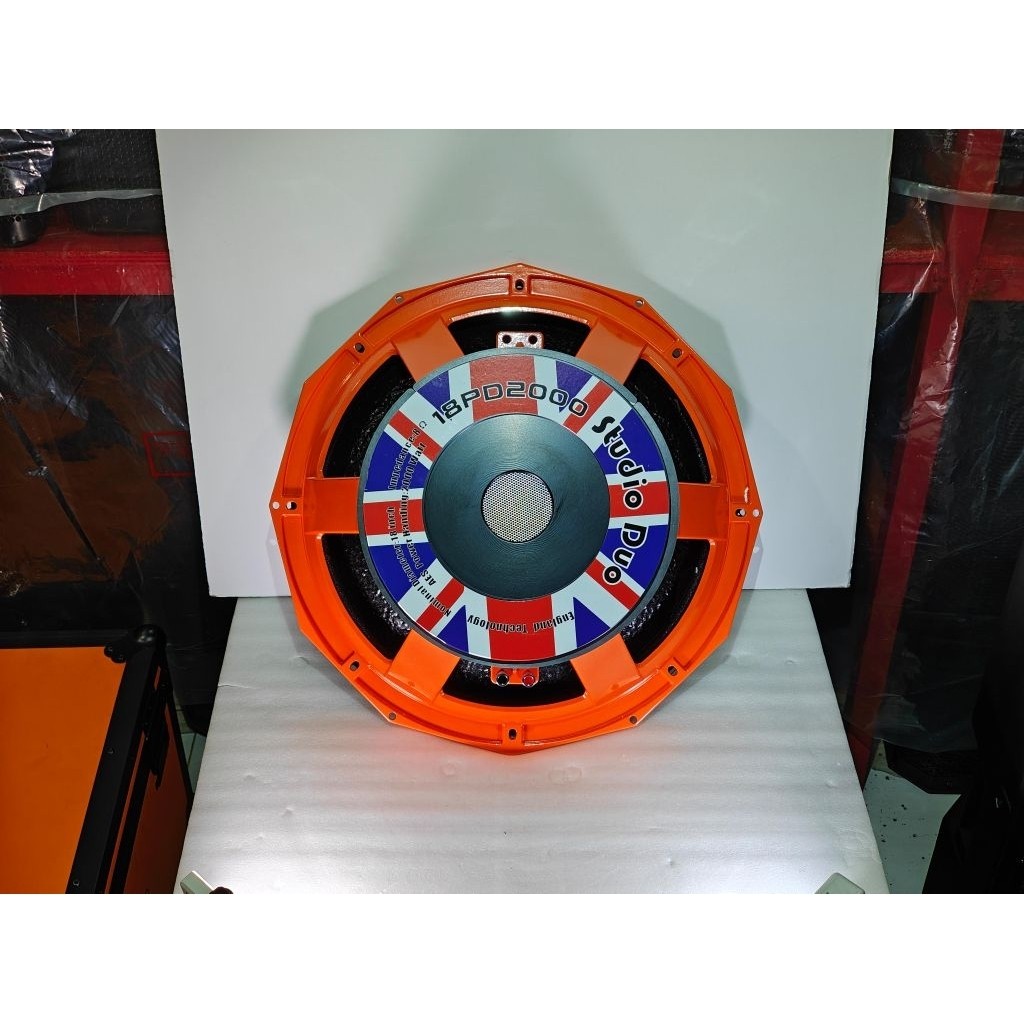 (PACKING KAYU) SPEAKER KOMPONEN 18 INCH STUDIO DUO 18PD2000 - 18PD1800 - PD1850 ORIGINAL STUDIO DUO 