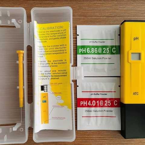 NEW PH Meter Air, PH Meter Hidroponik, PH Meter sudah di kalibrasi, PH meter Kolam Ikan TERLARIS