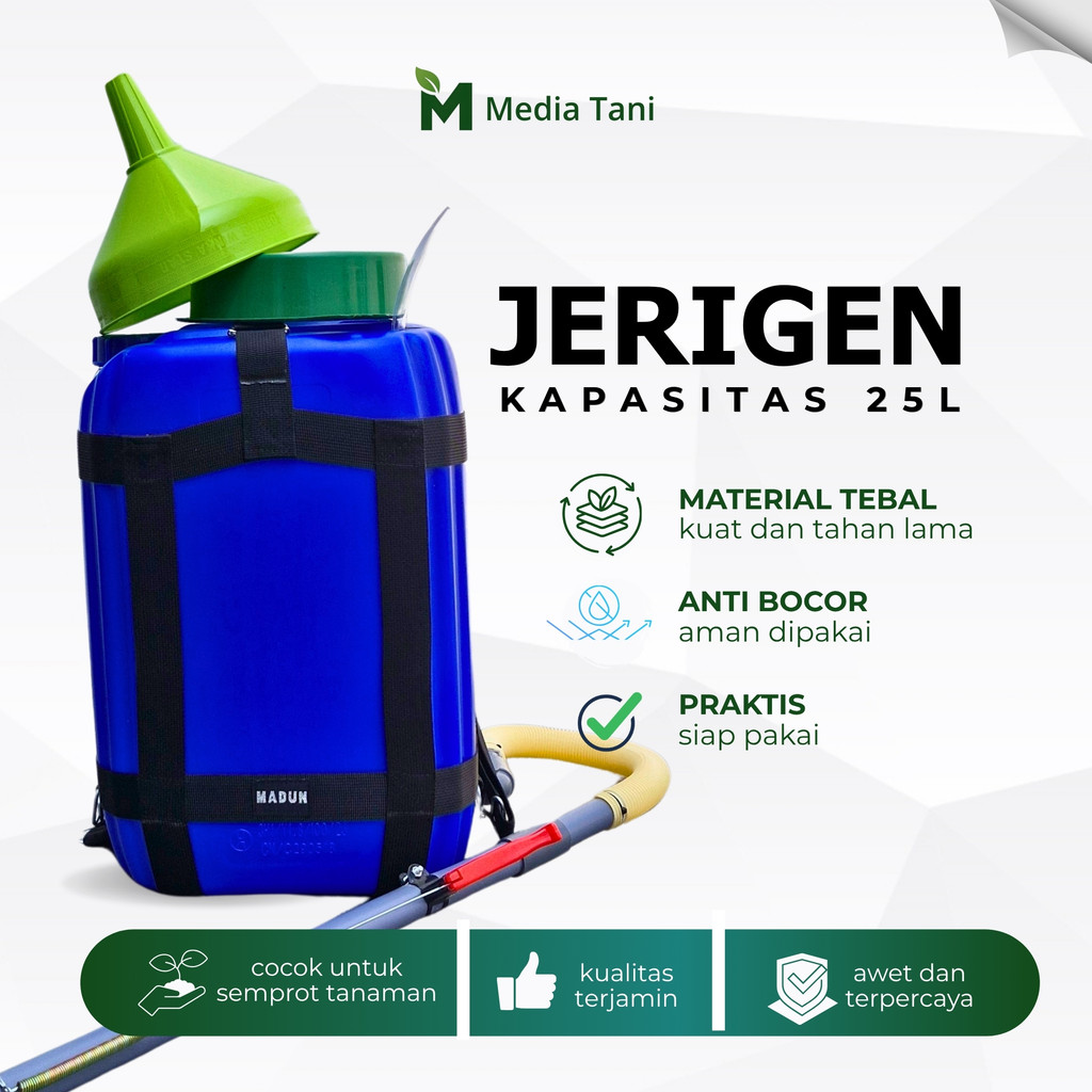 Jerigen 25 Liter Alat Kocor Pupuk Cair Praktis