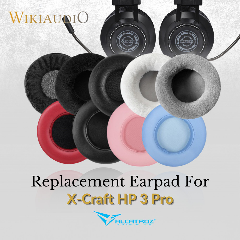 Earpad Earcup Ear Cushion Alcatroz X-Craft HP3 Pro X Craft HP 3Pro Busa Foam Bantalan Pad