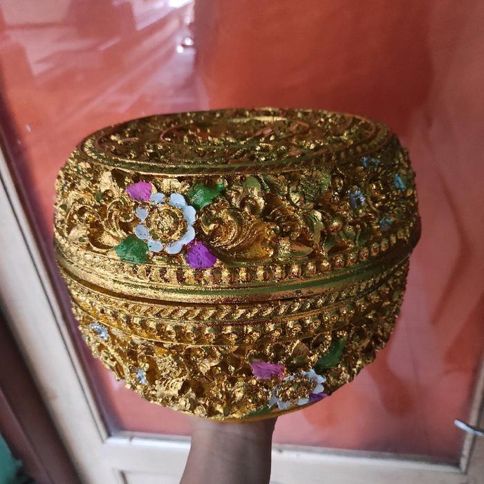 KEBEN BALI // SOKASI PRADE FIBER TERLARIS UKURAN 22CM - gold
