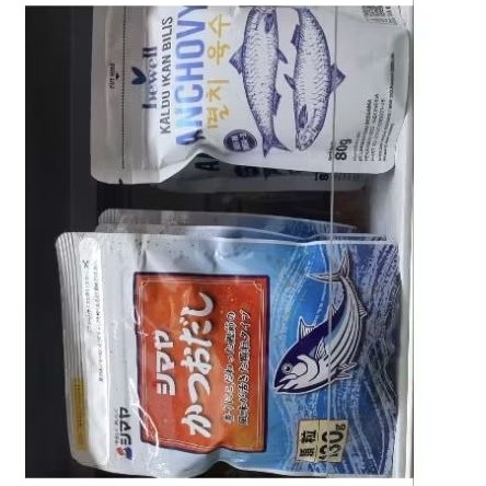 Kaldu Ikan Bubuk - Flounder Fish Stock - Bewell Anchovy Powder - Shimaya Dried Bonito - FasyAnita Ma