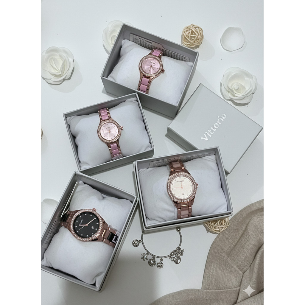Ps jam tangan merek Vittorio