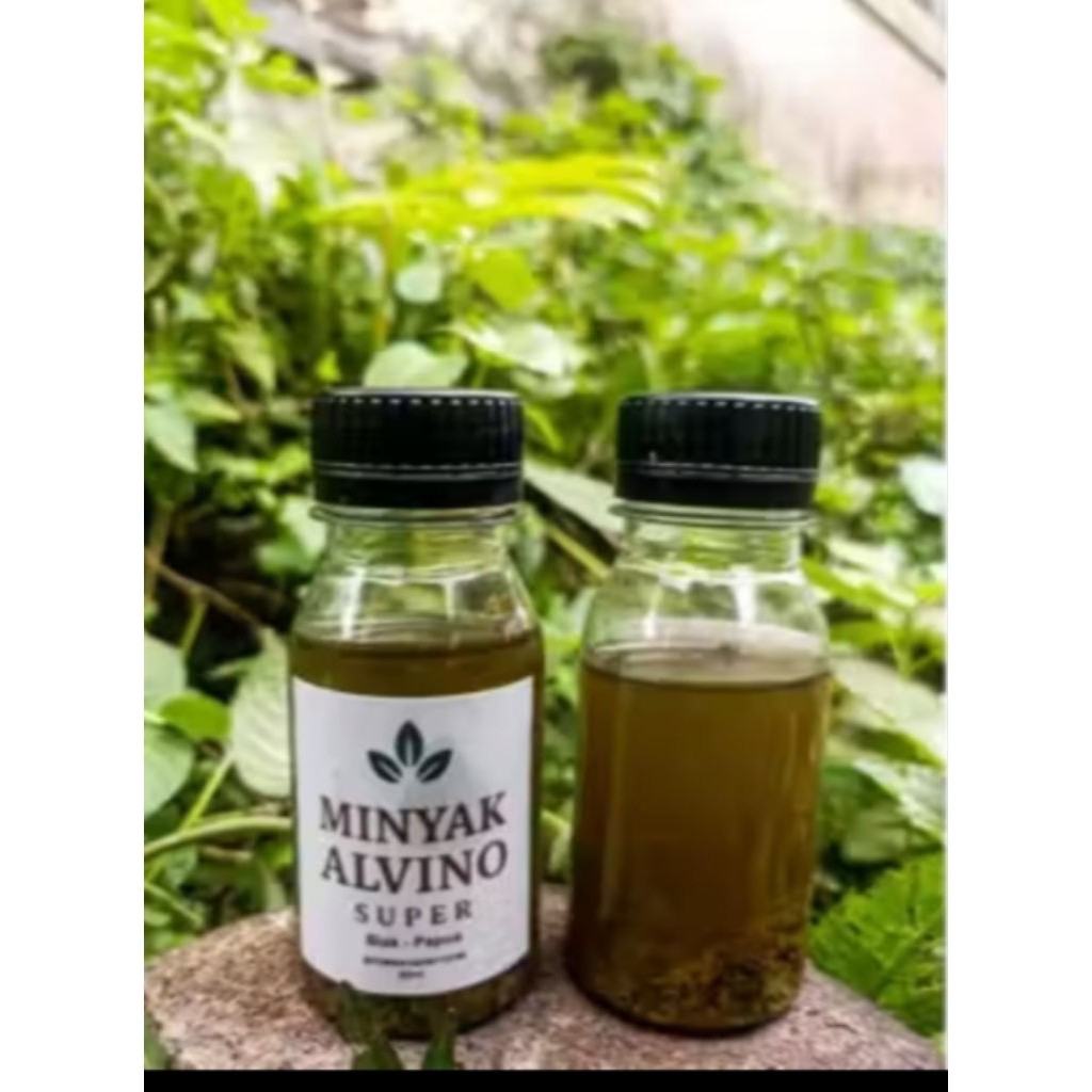 MINYAK ALVINO SUPER, MINYAK DAUN BUNGKUS PAPUA -HERBAL TRADITIONAL