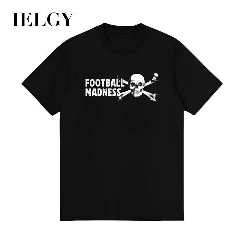 IELGY Kaos oblong kerja -Padukan dengan blazer untuksemi formal Bulat Kain Kaos motif print 100% kat