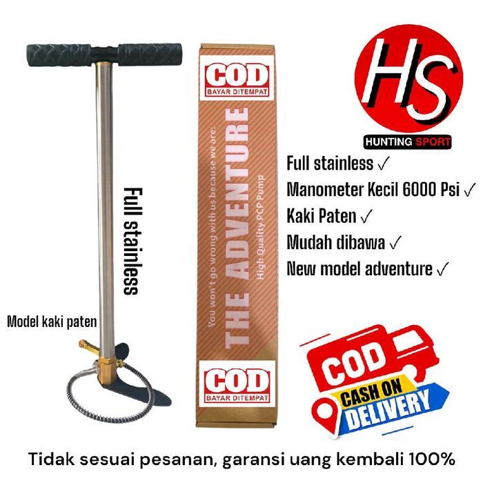Pompa PCP 6000 Psi, Pompa PCP Murah, Pompa PCP Adventure Murah, Pompa Kaki Paten 6000 Psi