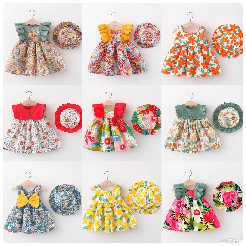 ZARISHOP.ID INCESSBABY Dress Bayi Perempuan Gaun Bayi Perempuan Dress Anak Baju Anak Perempuan Natal