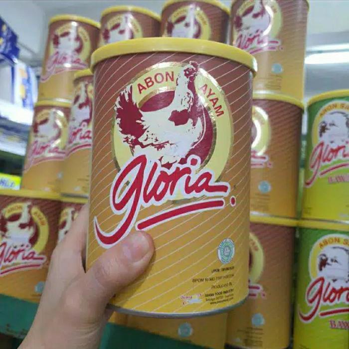 abon ayam gloria 250 gram