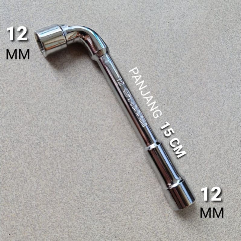 kunci shock l facom 12 mm mata shock 12mm gagang shock stang shock gagang shock kunci cvt treker cvt