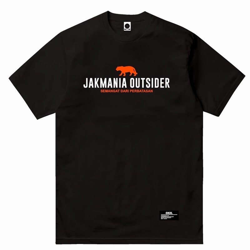 (COD) Kaos persija jakarta-TSHIRT JAKMANIA OUTSIDER.
