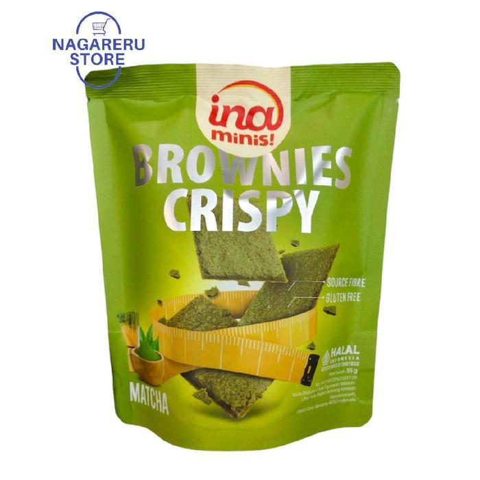 Ina minis brownies crispy matcha 35gr
