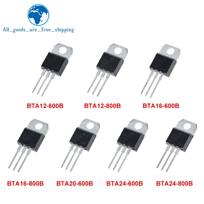 TZT 10pcs Bta12-600b Bta12-800b Bta16-600b Bta16-800b Bta20-600b Bta24-600b Bta24-800b