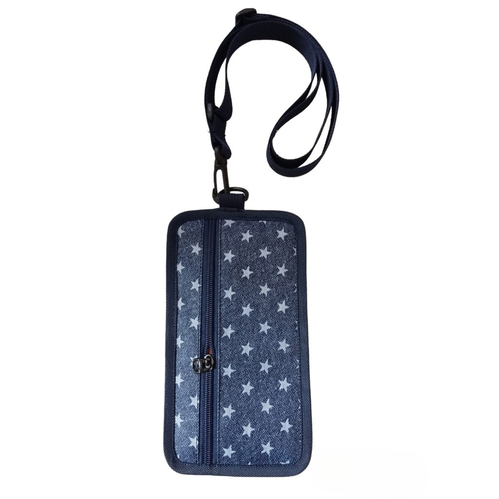 Tas hp kartu Uang Moudah motif Dompet Hp Tas Leher Pria/wanita Terlaris Keren
