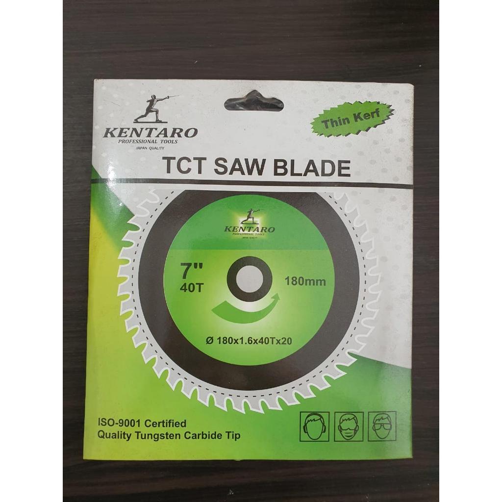 KENTARO MATA CIRCULAR SAW BLADE CUT OFF TCT 7 INCH X 40T JAPAN QUALITY PROFESSIONAL TOOLS