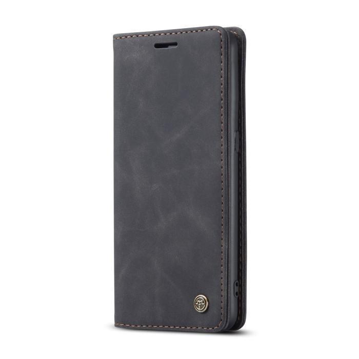 Vivo V25 5G & V25 pro 5G Flip Case Caseme Cover Leather Wallet Dompet - Hitam, V25 5G