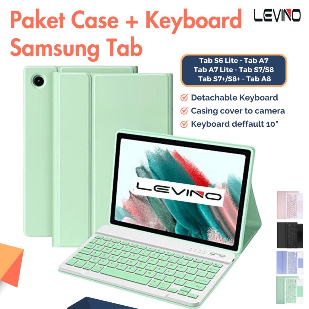Magnetic Case Keyboard Wireless Magic Keyboard For Samsung Tab A9 A9 Plus S6 Lite A7 A7lite A8 S7 S8