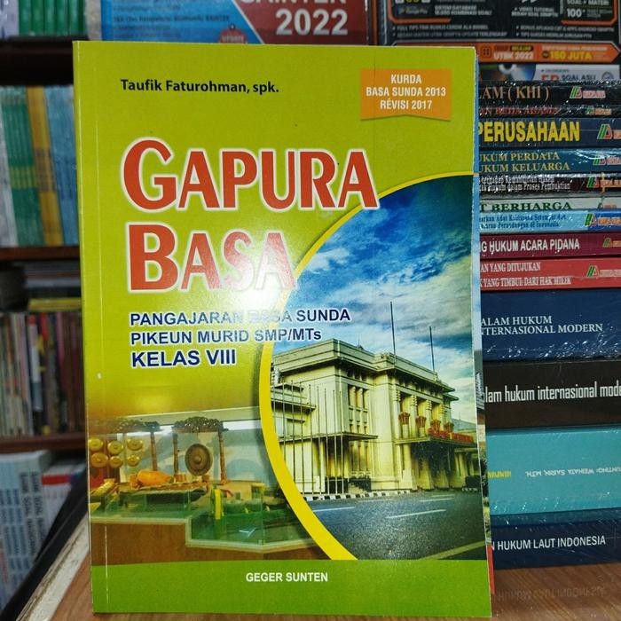 Buku Gapura basa kelas 8