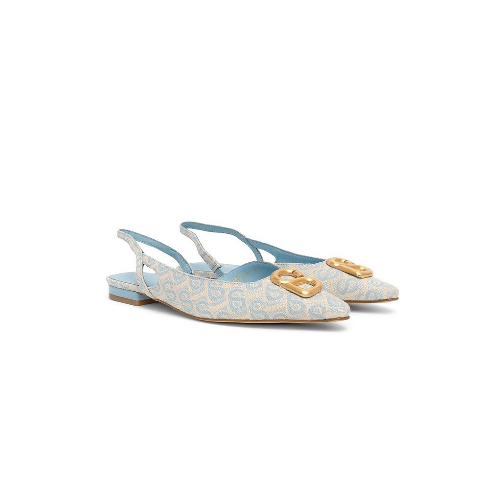 Buttonscarves Bimu Slingback Shoes - Skyway