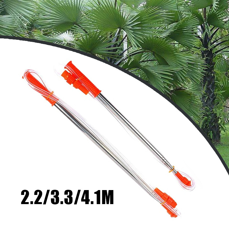 2.2/3.3/4.1m Stik Teleskopik Sprayer Panjang Stik Sprayer Antena Stik Semprotan Hama Sprayer Elektri