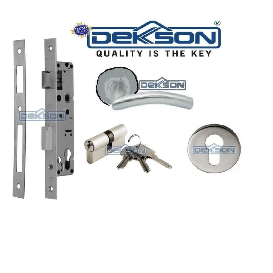 Set Kunci Pintu KAYU Dekkson 8485 Silinder Kunci Dekson SNI