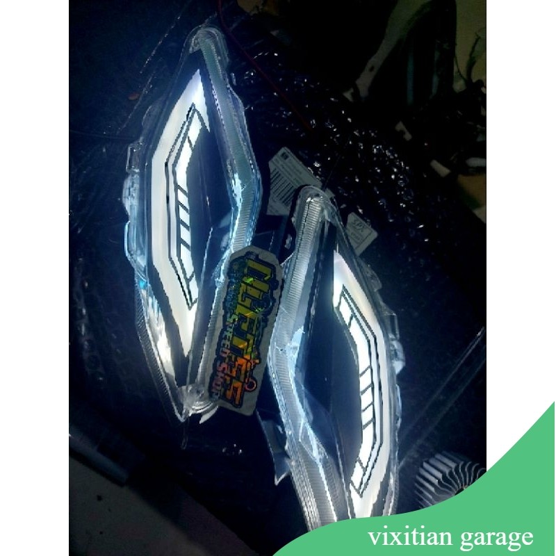 WHITE SEIN DEPAN HONDAL ALL NEW BEAT LED DELUXE STREET BEAT 2020 2021 2022 2023 2024 CUSTOM SEIN HON