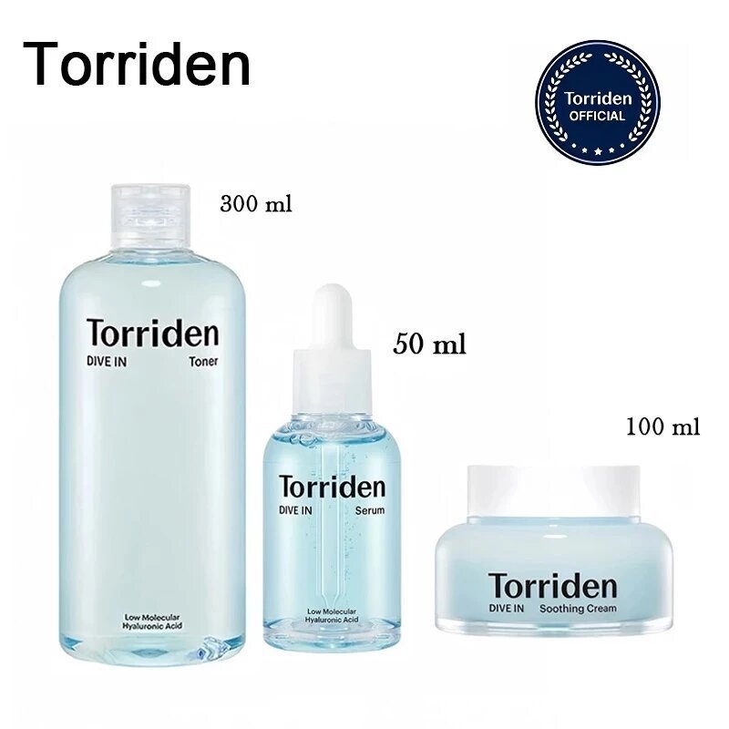 Torriden DIVE IN Toner Low Molecular Hyaluronic Acid Torriden Dive In Serum Torriden DIVE IN Soothin