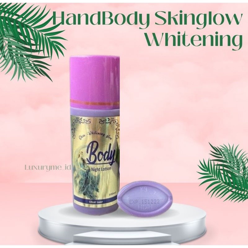 SKIN GLOW HDPE HQ8 DOSIS 8X K9 ORIGINAL TER MURAH HB DOSTING ANGGUR PEKAT LOTION PEMUTIH BADAN ORIGI