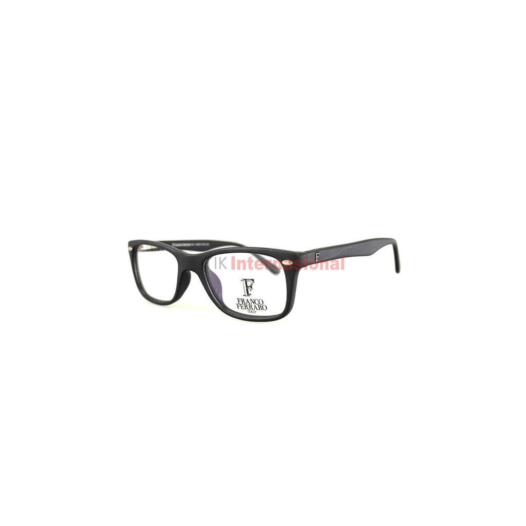 FRANCO FERRARO MILANO FF123 Frame Kacamata Branded Italy Original Unisex Gratis Lensa Minus Berkuali
