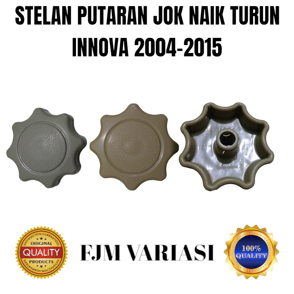 HANDEL HANDLE HENDLE HENDEL STELAN JOK BANGKU KURSI  BULAT PUTARAN DEPAN NAIK TURUN MOBIL TOYOTA INO