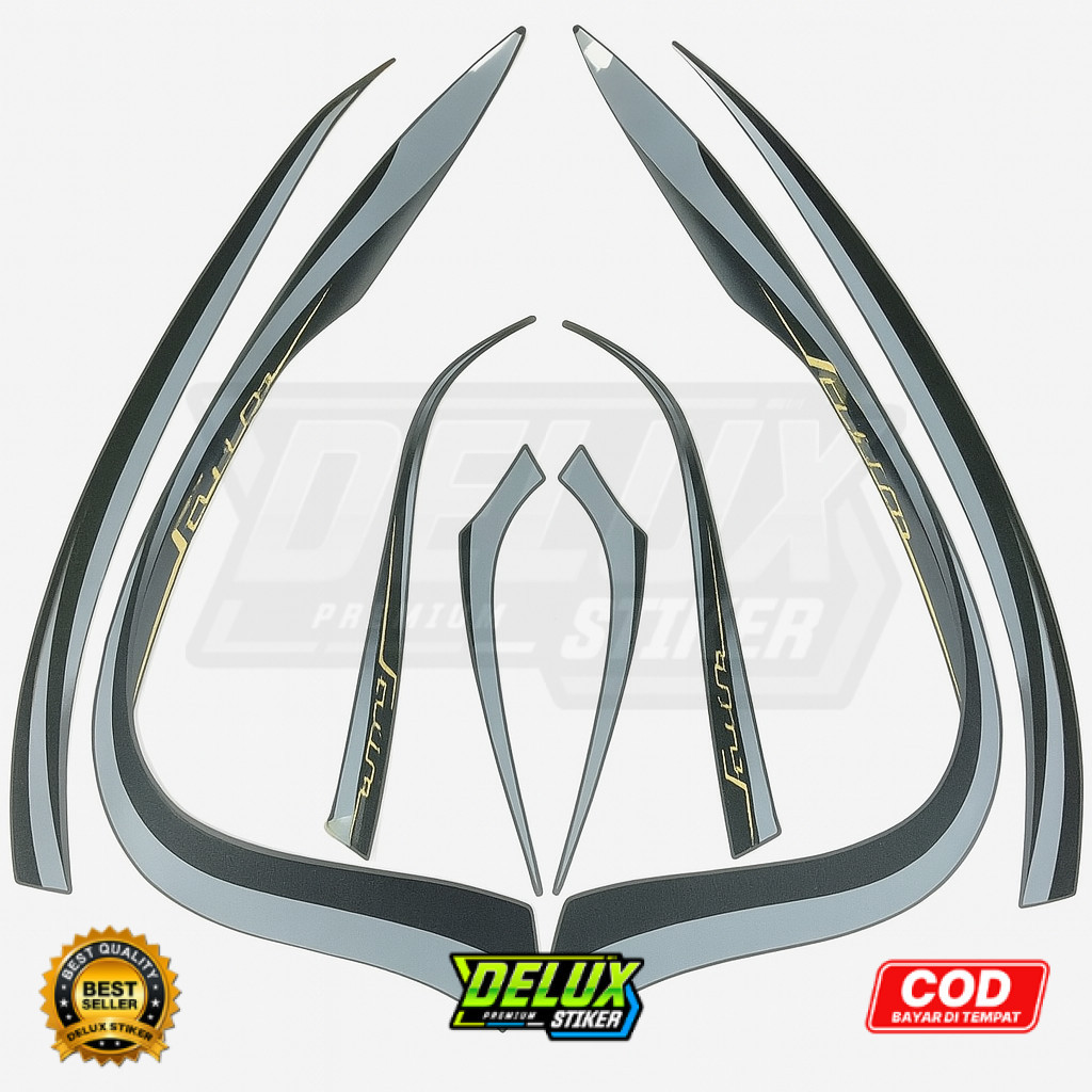 STIKER STRIPING LIS HONDA SCOOPY STYLISH  2022