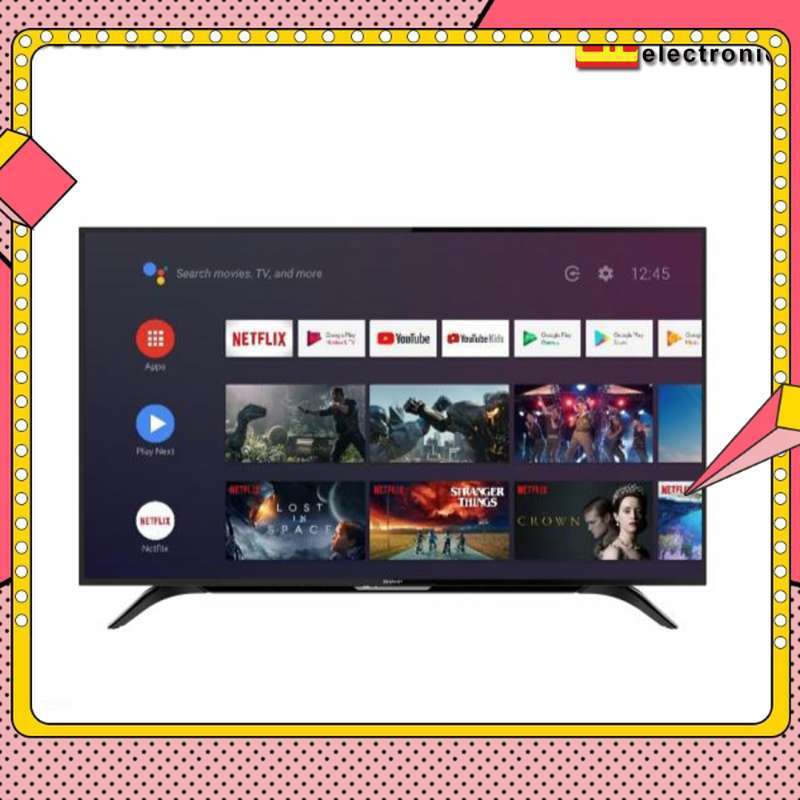 LED Smart TV Android Sharp 50 Inch 2T-C50BG1i