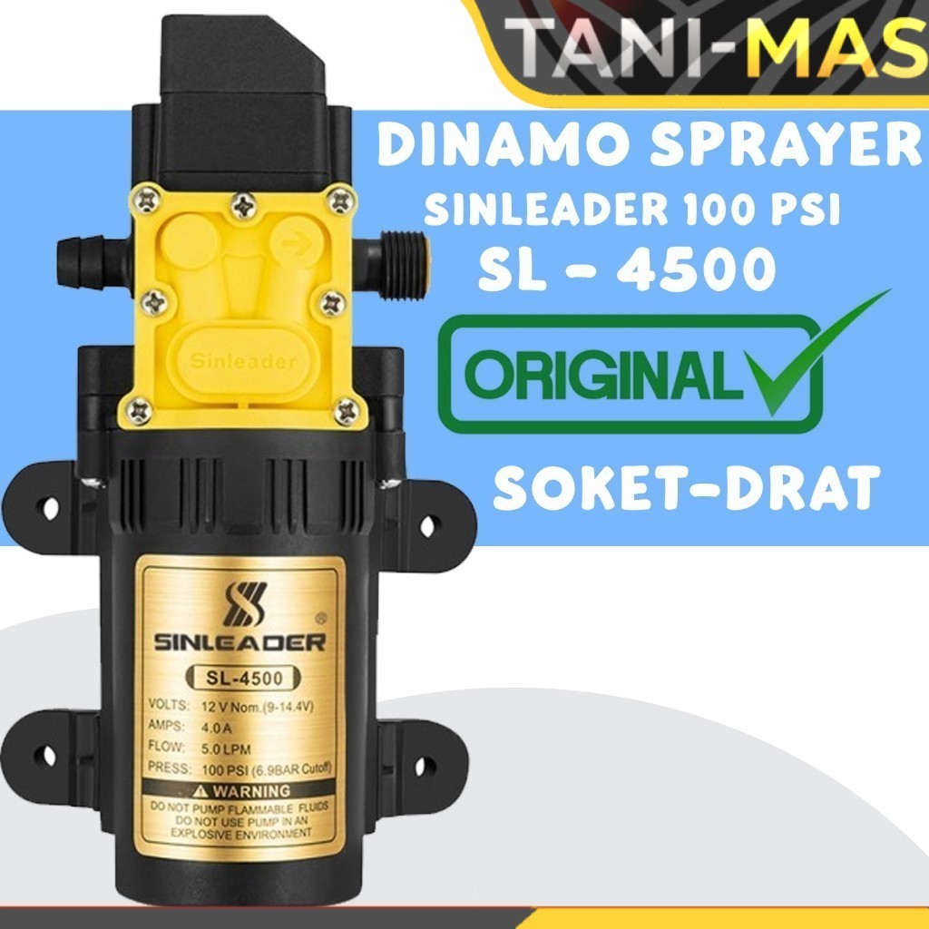 Dinamo Sprayer 100 PSI - SINLEADER 4500 - Bebas pilih