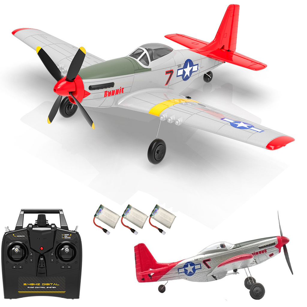 400MM  P51 P51D Mustang Remote Control Aircraft 4  Aerobatic Fight Brushless RC Plane For Profession