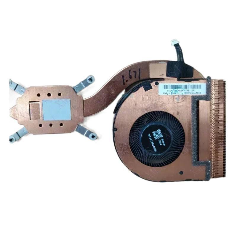 New CPU heat sink 01LX666 01LX665 for Lenovo Thinkpad X280 fan