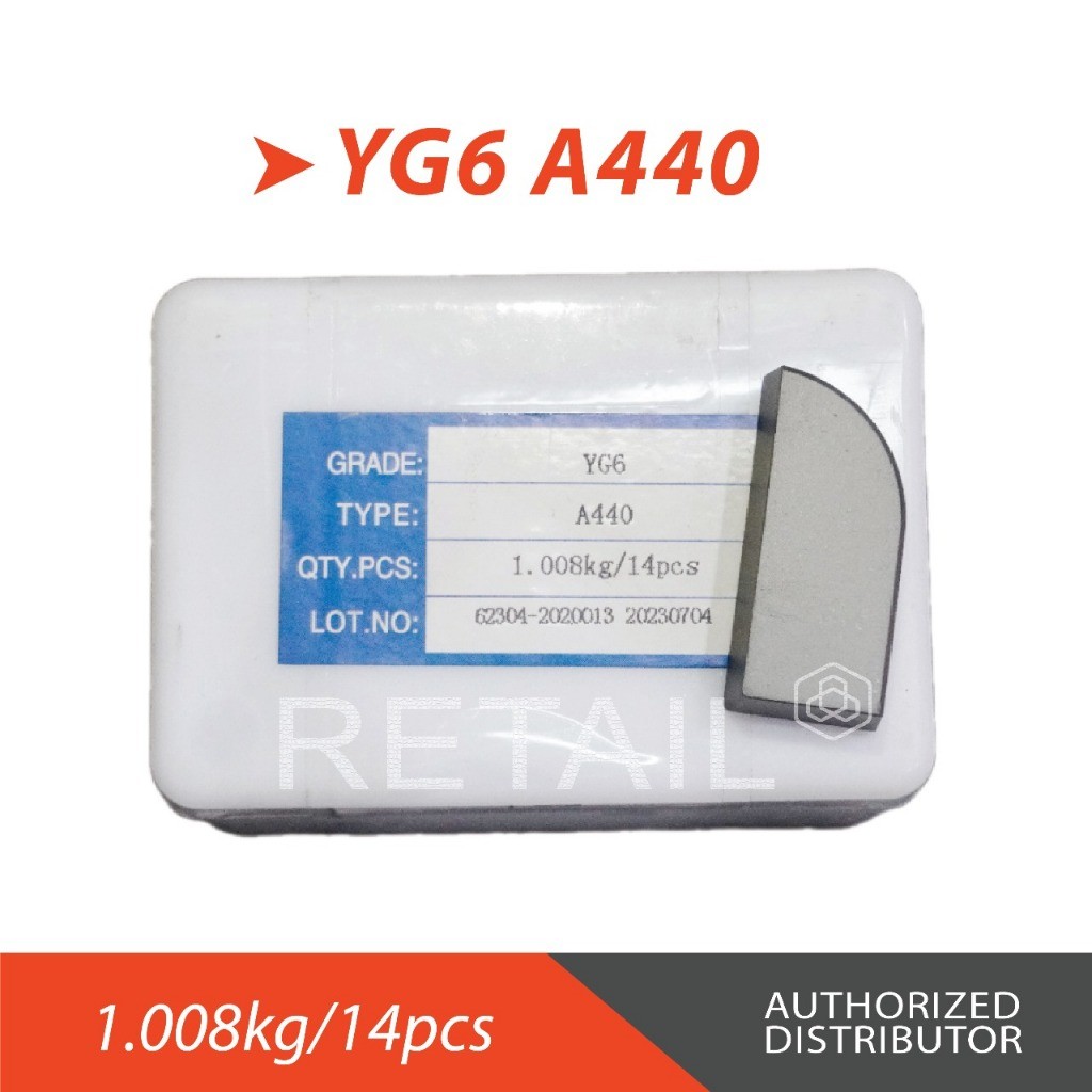 FAVORE MATA BUBUT WIDIA A-440 (YG6) / MATA BUBUT GRADE YG6