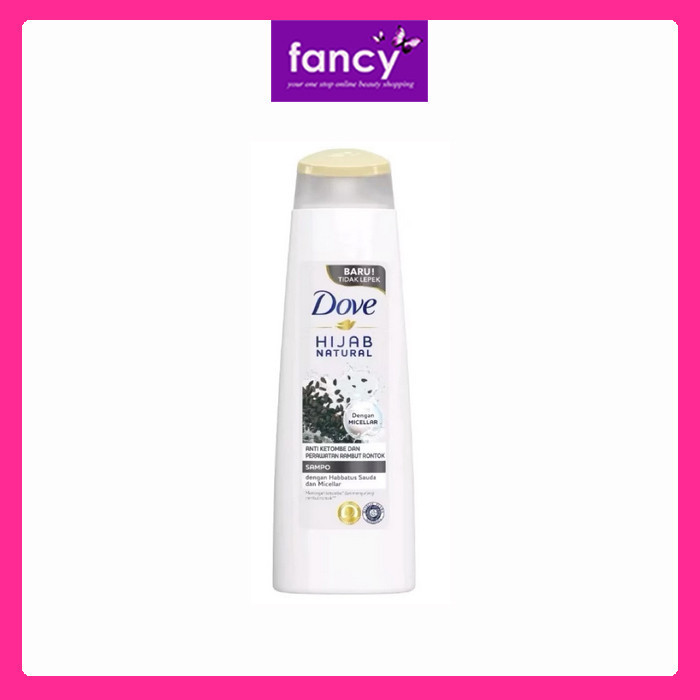 Dove Shampoo Hijab Natural 135 ml Anti Ketombe & Rambut Rontok | DOVE Serum Shampoo