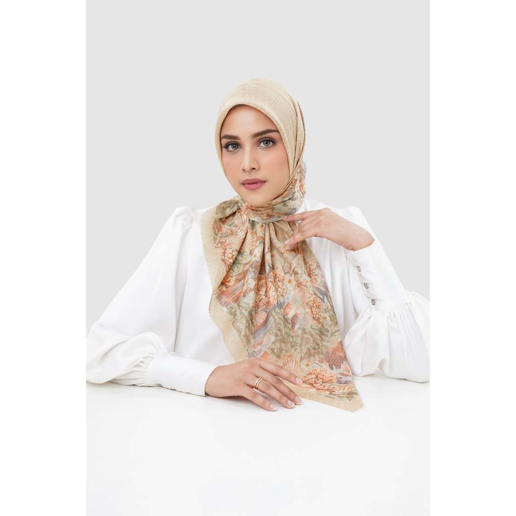 Buttonscarves Singapore 2 Voile Square XL