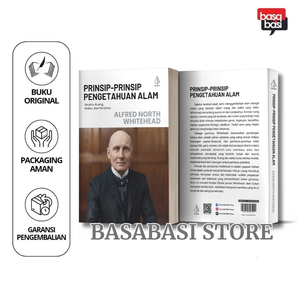 Buku Prinsip-Prinsip Pengetahuan Alam - Alfred North Whitehead - IRCiSoD - Basabasi